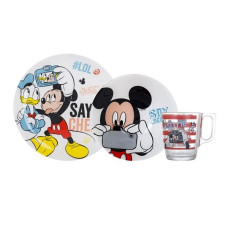 Набор для детей Luminarc Disney Party Mickey 3 пр N5278