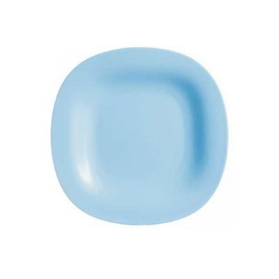 Тарелка обеденная квадратная Luminarc Carine Light Blue 27 см P4126