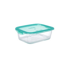 Контейнер прямоугольный Luminarc Keep'n'Box Lagoon 820 мл синяя крышка P5518
