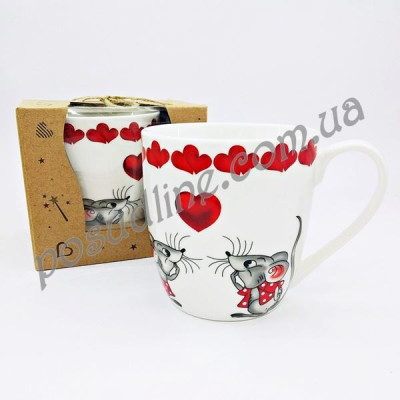 Кружка Milika Mouse in Love 450 мл в подар.уп. 0520-S30-4