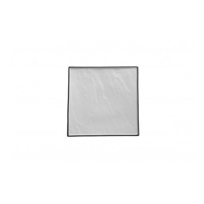 Тарелка квадратная 21,5x21,5 см 8,5 " белая с черными краями F2934BY-8,5W
