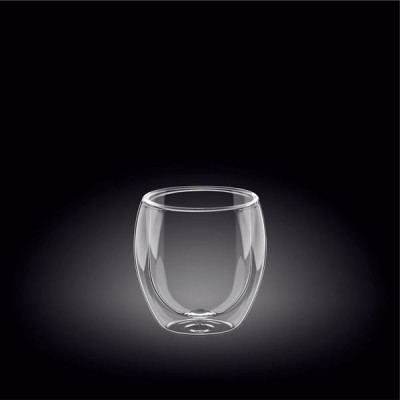 Стакан с двойным дном Wilmax Thermo 150 мл пузат. WL-888759