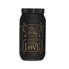 Банка Herevin Black 1,0 л 146377-120