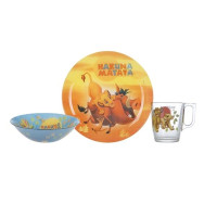 Набор для детей Luminarc Lion King 3 пр P9345