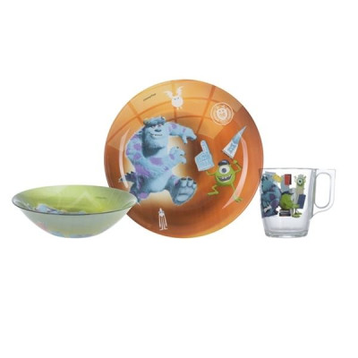 Набор для детей Luminarc Monsters 3 пр P9261