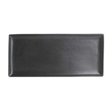 Блюдо прямоугольное Porland Seasons Black 350x160 мм 358836.Bl