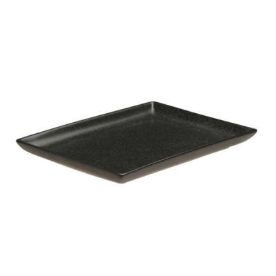 Тарелка прямоугольная Porland Seasons Black 180x130 мм 358819.BI