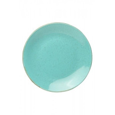 Тарелка круглая Porland Seasons Turquoise 240 мм 187624.T