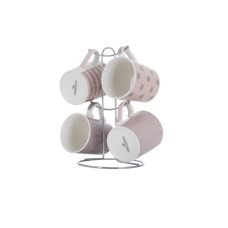 Набор чашек Limited Edition Tenderness 4x280 мл мет.подст. D76-T2312