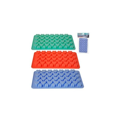 Форма силиконовая для льда Сердца 20x11,5x1,8 см 3200-42