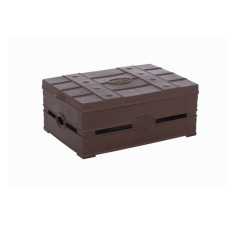 Корзина с крышкой Violet House Coffe 30x21x12 см 1036 Cof