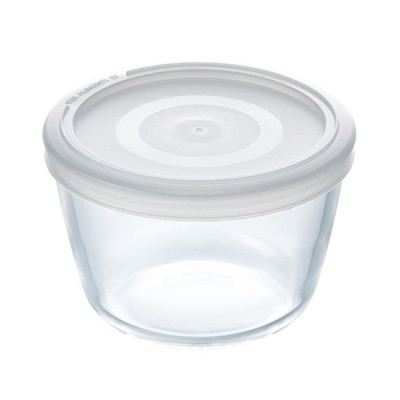 Форма круглая с крышкой Pyrex Cook&Freez 12x6 см 0,6 л стекло 152P001