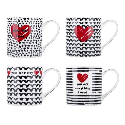 Кружка Limited Edition My Heart mix 390 мл ML-18A158ABCD