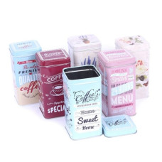 Банка металлическая прямоугольная 150 г Special coffee 1 зеленая 6945-20-1
