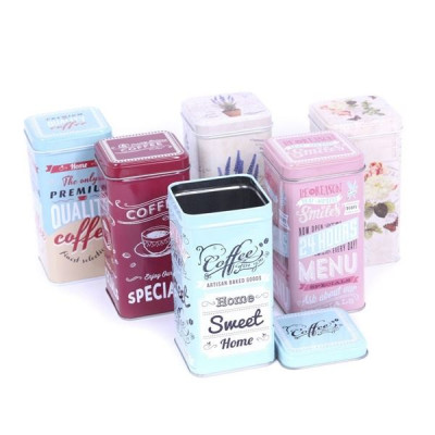 Банка металлическая прямоугольная 150 г Special coffee 1 зеленая 6945-20-1