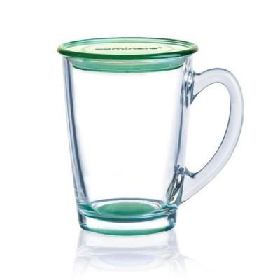 Кружка Luminarc New morning Green 320 мл с крышкой Q0312