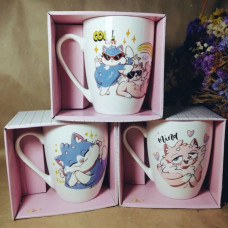 Кружка фарфор 350 мл Cool Cats в подар.уп. 76040706
