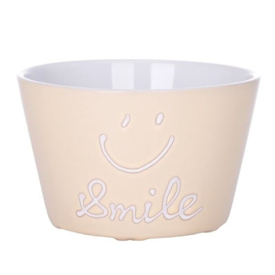 Пиала Limited Edition Smile 570 мл желтая JH6633-1