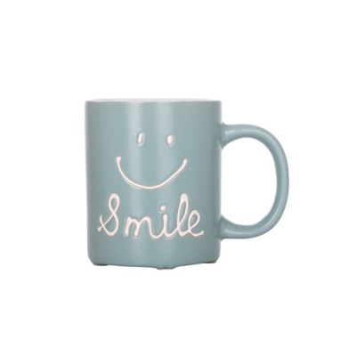 Кружка Limited Edition Smile 330 мл зеленая JH6634-3