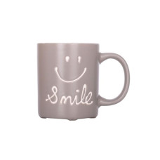 Кружка Limited Edition Smile 330 мл серая JH6634-4