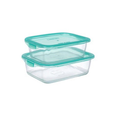 Набор емкостей для еды прям. Luminarc Keep'n'Box Lagoon (380мл, 820мл) 2 пр P7643