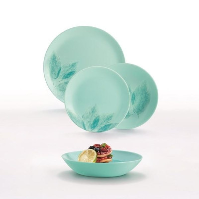 Сервиз столовый Luminarc Diwali Arpegio Turquoise 18 пр P8136