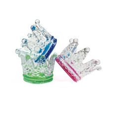 Вазочка для украшений Crystal Galla 5x7 см цветное дно 83000190-191
