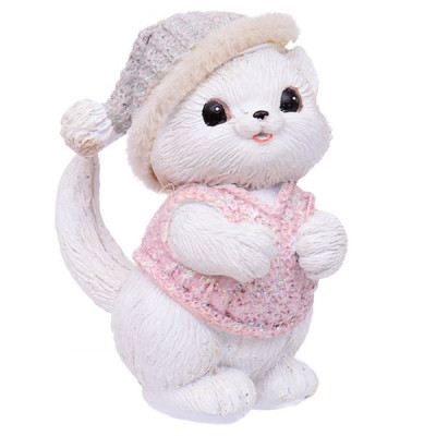 Фигурка декоративная Котик 8 см 191-028