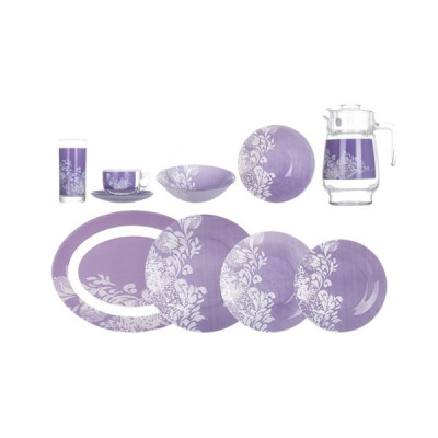 Сервиз столовый Luminarc Piume Violet 46 пр P7262