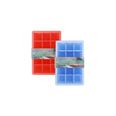 Форма силиконовая для льда 18,5x12x3,5 см Стандарт 3200-40
