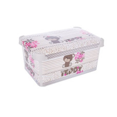 Ящик с крышкой Violet House 10 л TEDDY 0647 TEDDY