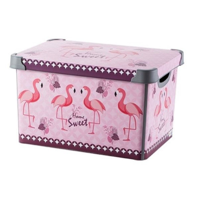 Ящик с крышкой Violet House 20 л FLAMINGO 0648 FLAMINGO