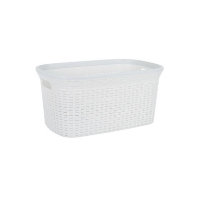 Корзина Violet House Ротанг White 40 л 0774 №4 W