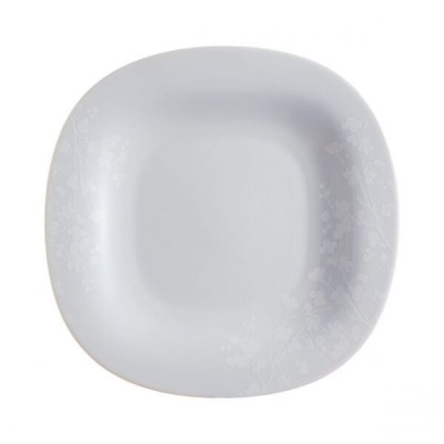 Тарелка десертная квадратная Luminarc OMBRELLE GREY 19 см P3630