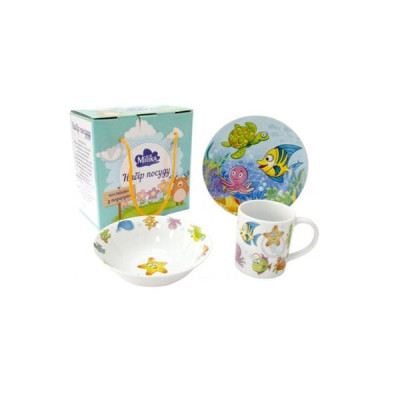 Набор для детей Milika Sea Land 3 пр M0690-7