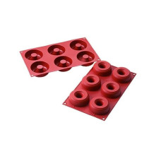 Форма силиконовая Silikomart Donuts d=75-25 мм h=28 мм Donuts