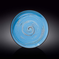 Тарелка с бортом Wilmax Spiral Blue 28 см WL-669620
