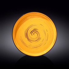 Тарелка с бортом Wilmax Spiral Yellow 28 см WL-669420 / A