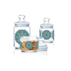 Набор банок Luminarc Esma (0,5л,0,75л,1л) 3 пр Q3975