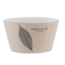 Пиала Limited Edition Minimalism 480 мл бежевая HTK-017