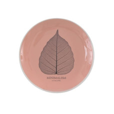 Тарелка Limited Edition Minimalism 17,5 см коралловая HTK-008