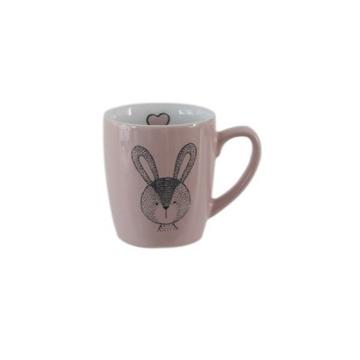 Кружка Limited Edition Hare 280 мл розовая HTK-012
