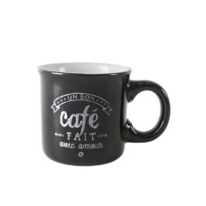 Кружка Limited Edition Small Cafe 150 мл черная JH6502-1