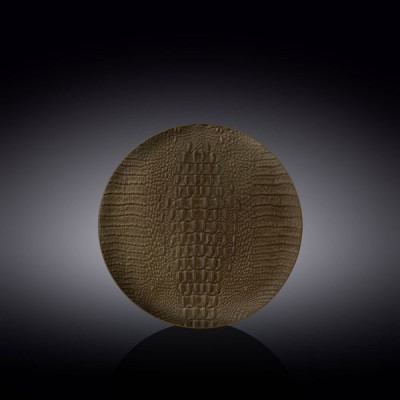 Тарелка круглая Wilmax Scroco Bronze 20,5 см WL-662204