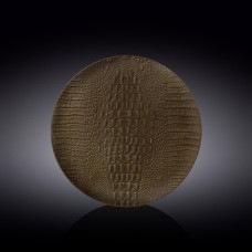 Тарелка круглая Wilmax Scroco Bronze 25,5 см WL-662206