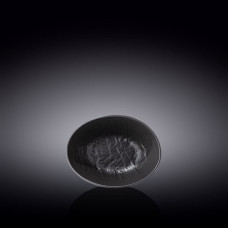 Блюдо овальное глубокое Wilmax Slatestone Black 13х10х6 см 180 мл WL-661118