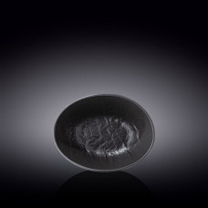 Блюдо овальное глубокое Wilmax Slatestone Black 19х15х6 см 360 мл WL-661119