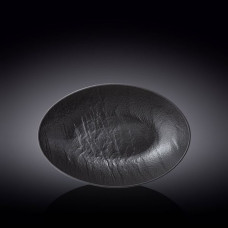 Блюдо овальное глубокое Wilmax Slatestone Black 30х19,5х7 см WL-661121