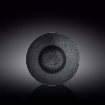Тарелка глубокая Wilmax Slatestone Black 20 см 800 мл WL-661112
