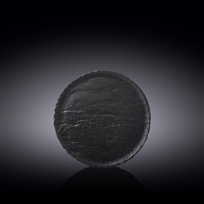 Тарелка круглая Wilmax Slatestone Black 18 см WL-661123